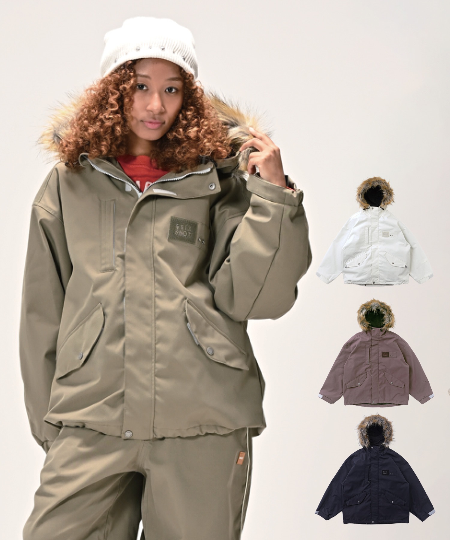 6KNOT シックスノット ミルトファージャケット MILT FUR JACKET