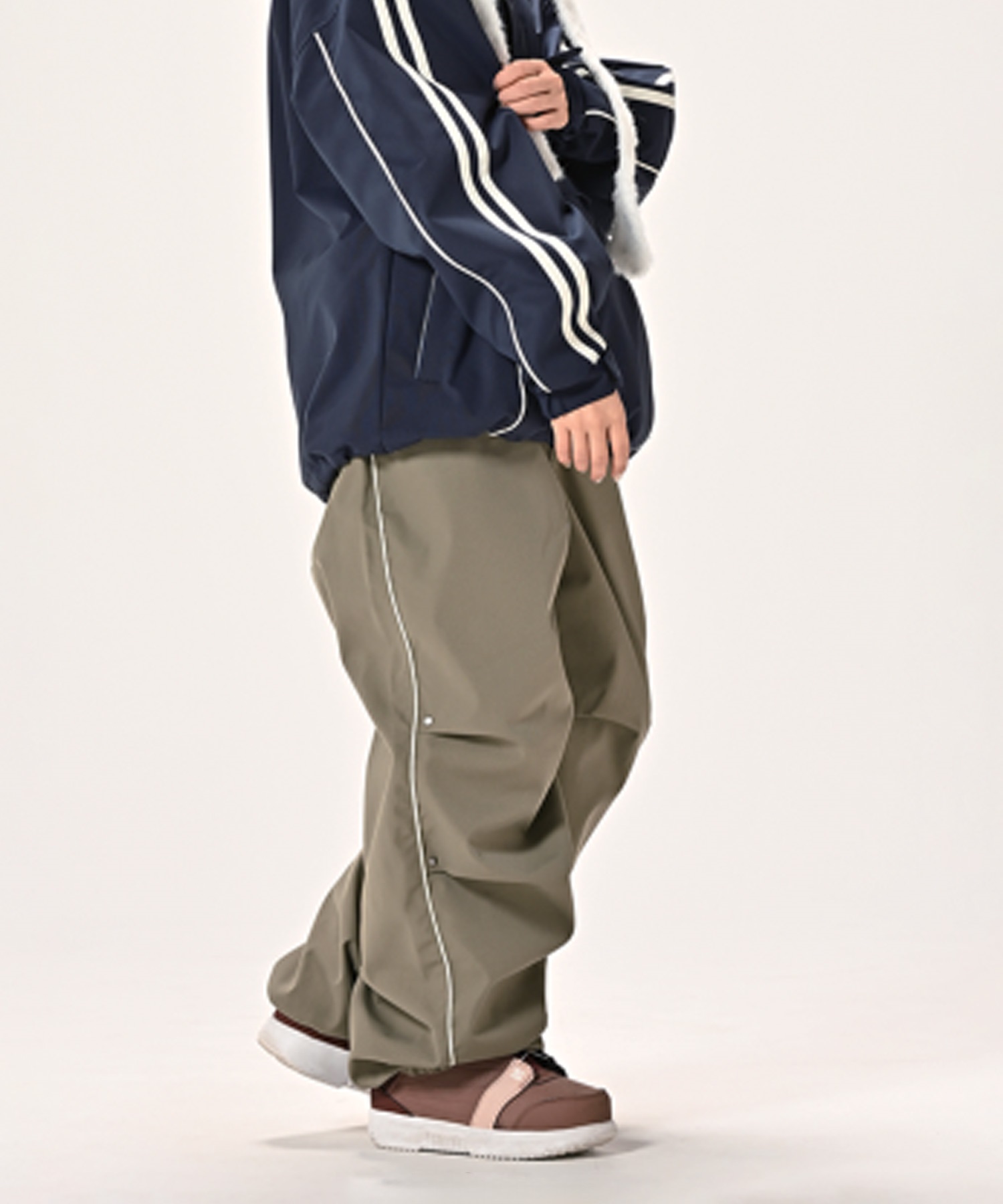 6KNOT シックスノット ワイドパイプパンツ WIDE PIPE PANTS