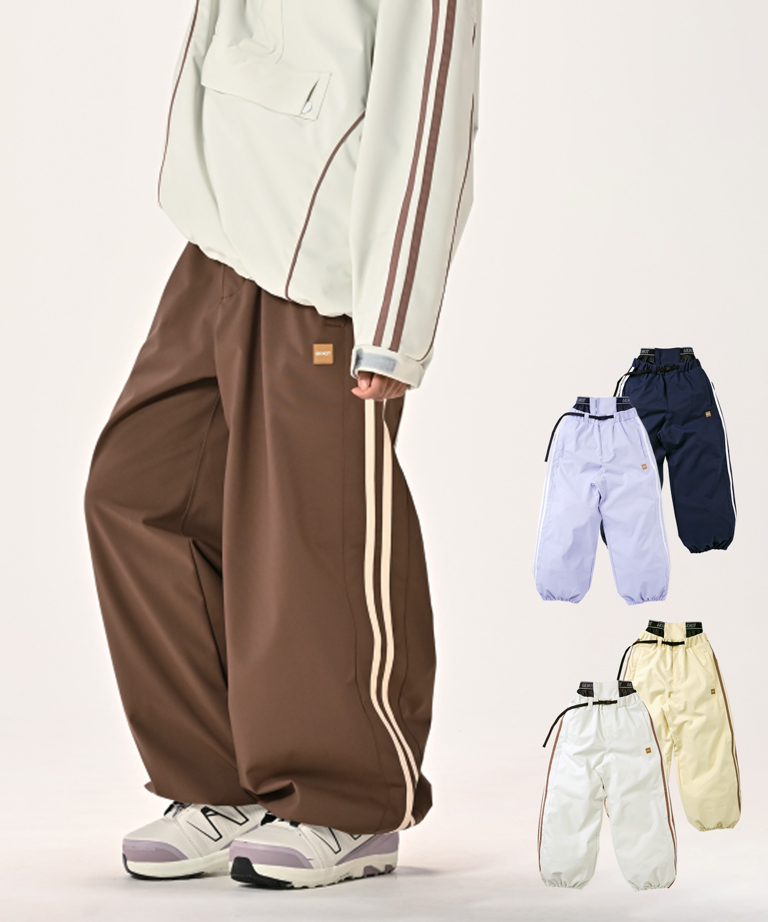6KNOT シックスノット ラインピップパンツ LINE PIP PANTS