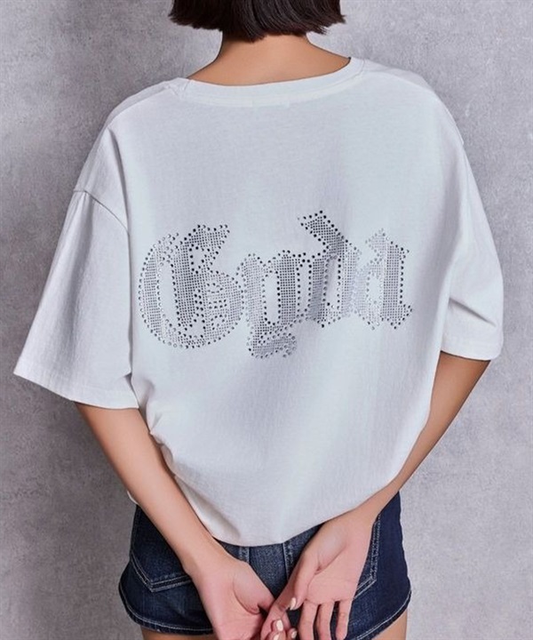 GYDA ジェイダ 半袖 Tシャツ レディース オーバーサイズ GD BACK GYDA BIG TS 72622733301