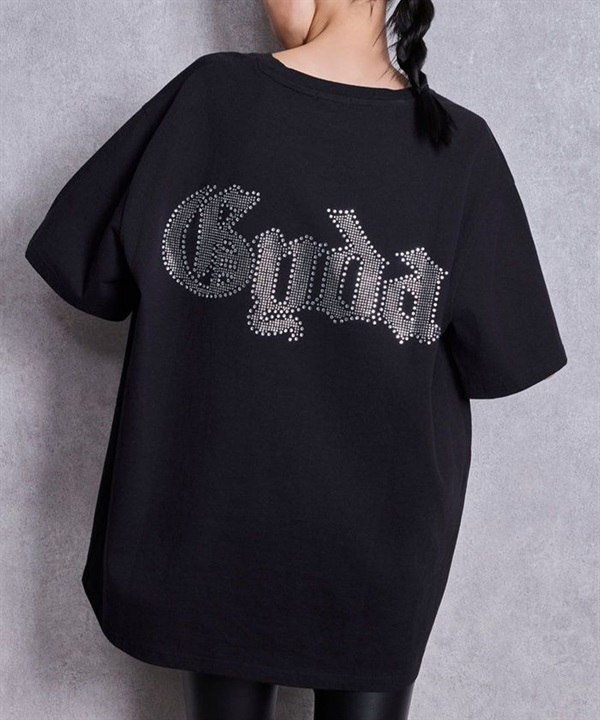 GYDA ジェイダ 半袖 Tシャツ レディース オーバーサイズ GD BACK GYDA BIG TS 72622733301