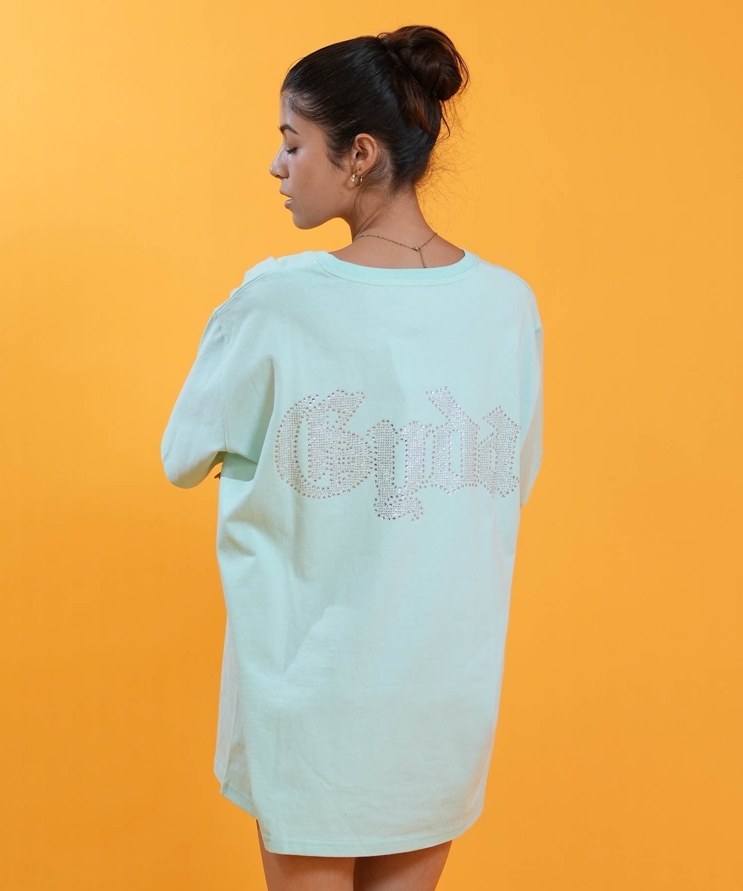 GYDA ジェイダ 半袖 Tシャツ レディース オーバーサイズ GD BACK GYDA