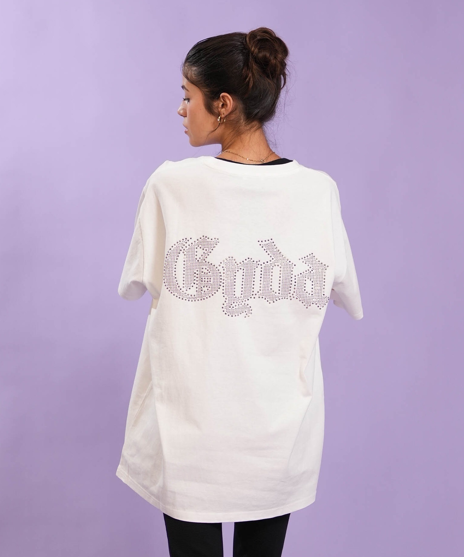 GYDA ジェイダ 半袖 Tシャツ レディース オーバーサイズ GD BACK GYDA
