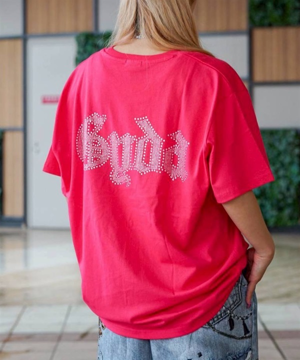 GYDA ジェイダ 半袖 Tシャツ レディース オーバーサイズ GD BACK GYDA BIG TS 072642772301 ムラサキスポーツ限定