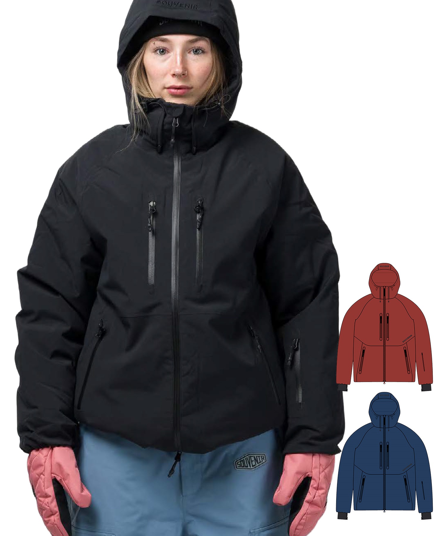 SOUVENIR スーベニア スノーボードパーカ SNOWBOARD PARKA