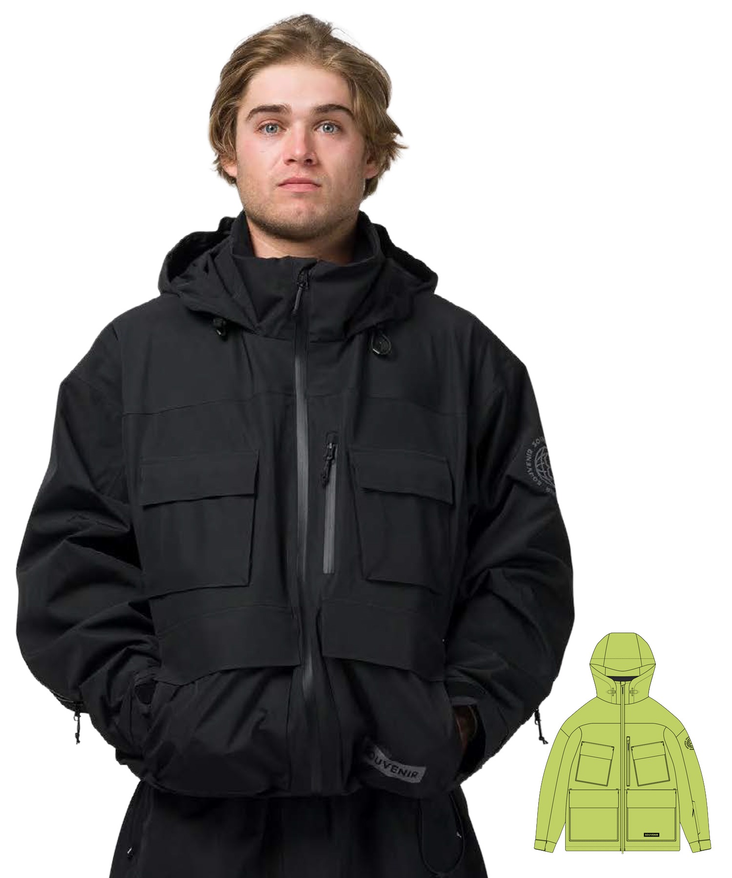 SOUVENIR スーベニア ベントジャケット VENT JACKET スノーボード