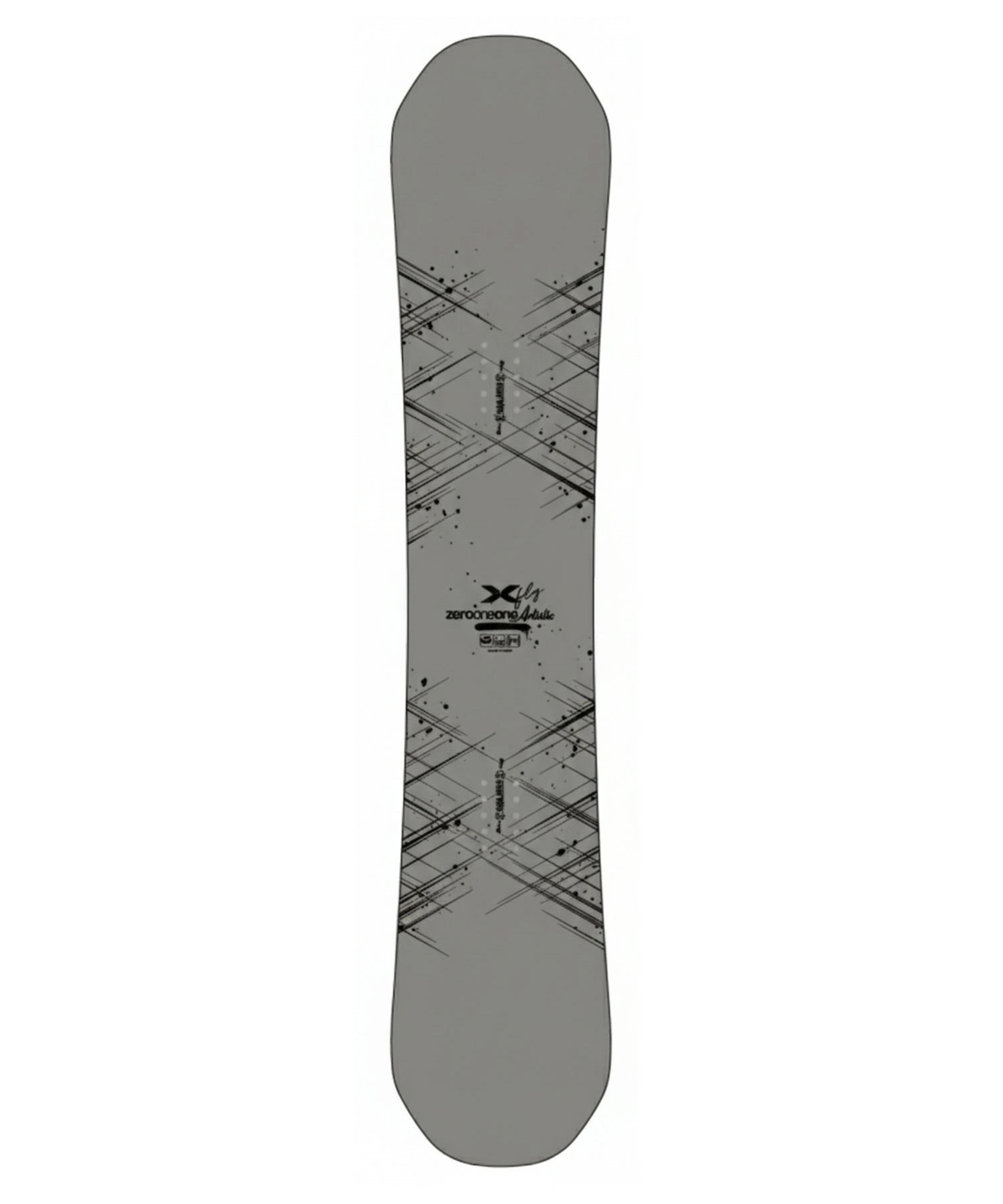 011Artistic ゼロワンワンアーティスティック エックスフライ X FLY スノーボード 板 グラトリ キャンバー 軽量 高反発 ユニセックス 26-27 早期購入(ONECOLOR-148cm)