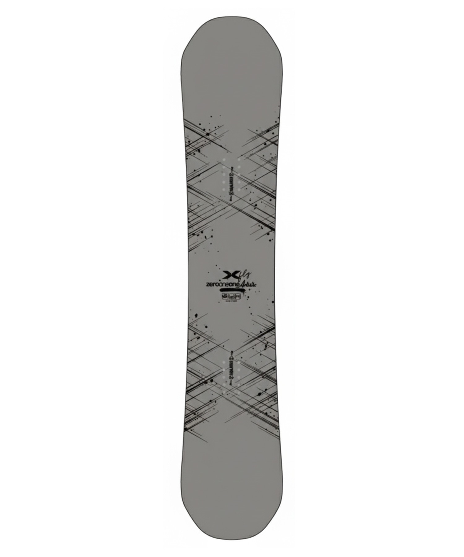 011Artistic ゼロワンワンアーティスティック エックスフライ X FLY スノーボード 板 グラトリ キャンバー 軽量 高反発 ユニセックス 26-27 早期購入(ONECOLOR-138cm)