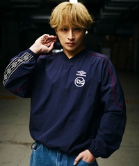 【予約商品 5月上旬より順次発送】UMBRO アンブロ × ALAN SHIRAHAMA ピステ UM26SSAL-TP02(NAVY-M)