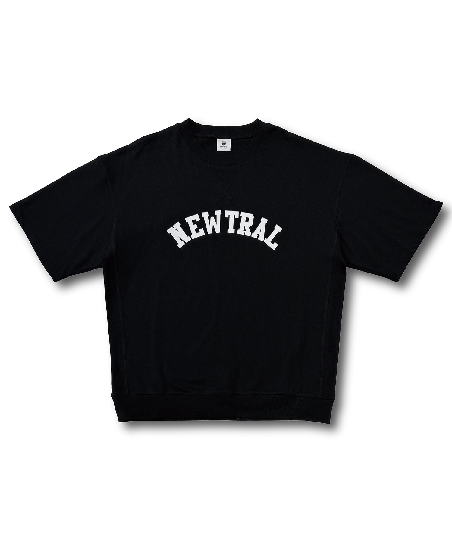 NEWTRAL ニュートラル 半袖 トレーナー スウェット メンズ ロゴ ワン