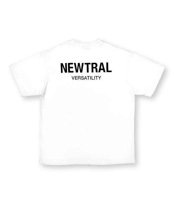 NEWTRAL ニュートラル 半袖 Tシャツ メンズ ロゴ バックプリント NT2253031