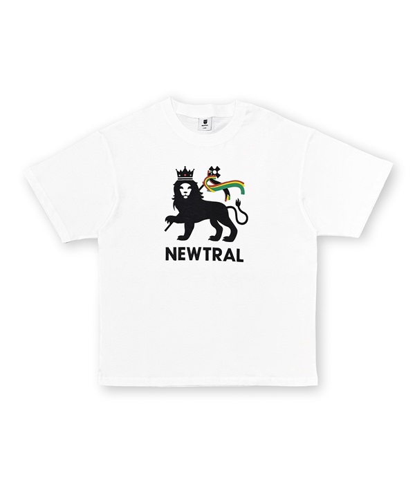NEWTRAL ニュートラル 半袖 Tシャツ メンズ ロゴ Jah Lion NT2262015