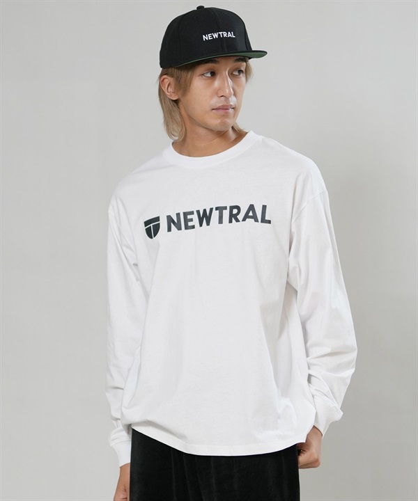 NEWTRAL ニュートラル 長袖 Tシャツ ロンT MAIN S LOGO LSTEE NT2253041