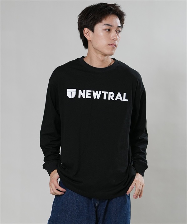NEWTRAL ニュートラル 長袖 Tシャツ ロンT MAIN S LOGO LSTEE NT2253041