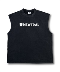 NEWTRAL ニュートラル タンクトップ メンズ ロゴ NT2262009(BLK-M)