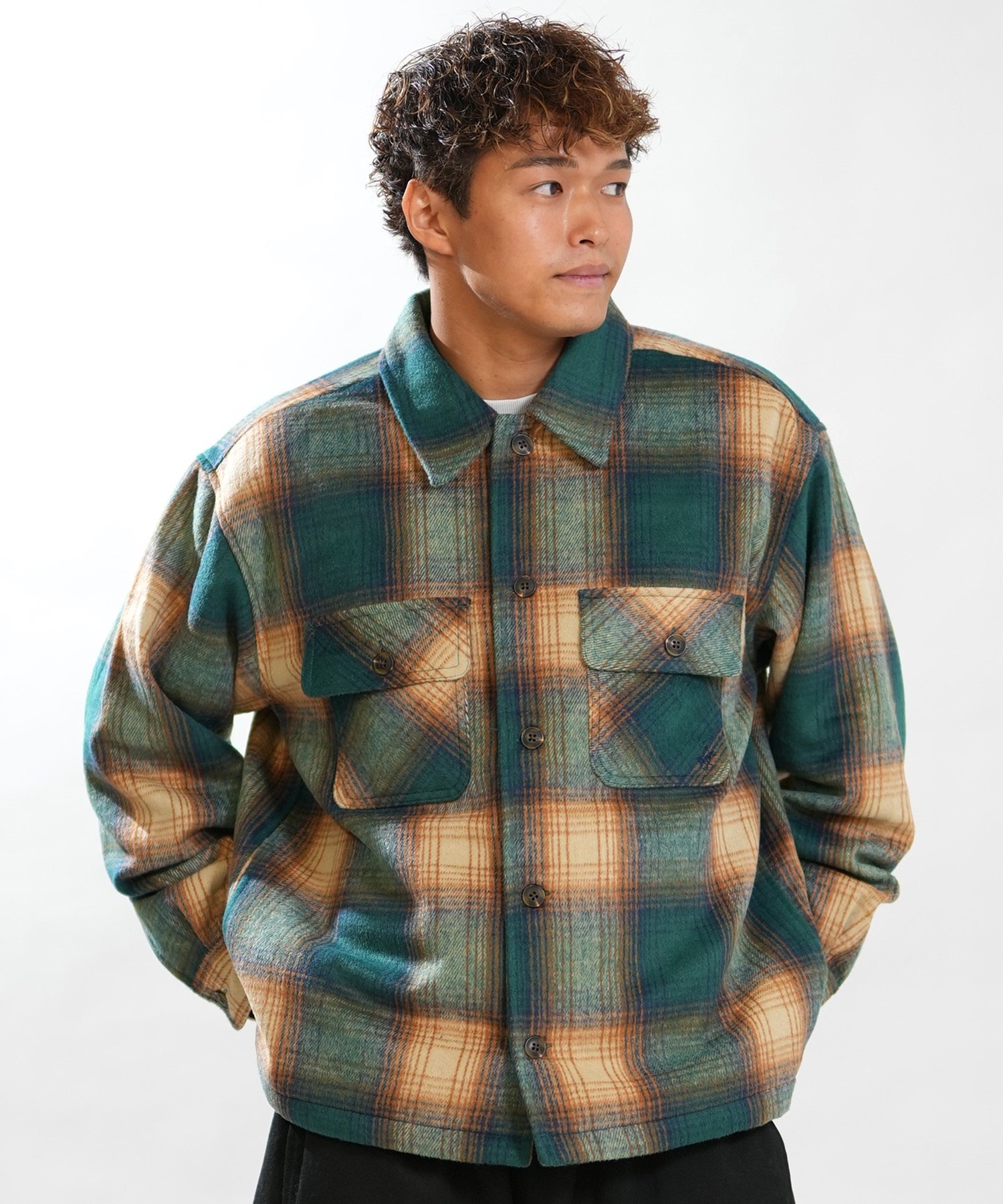 BEVERY HILLS P.C ビバリーヒルズポロクラブ 長袖 シャツ メンズ