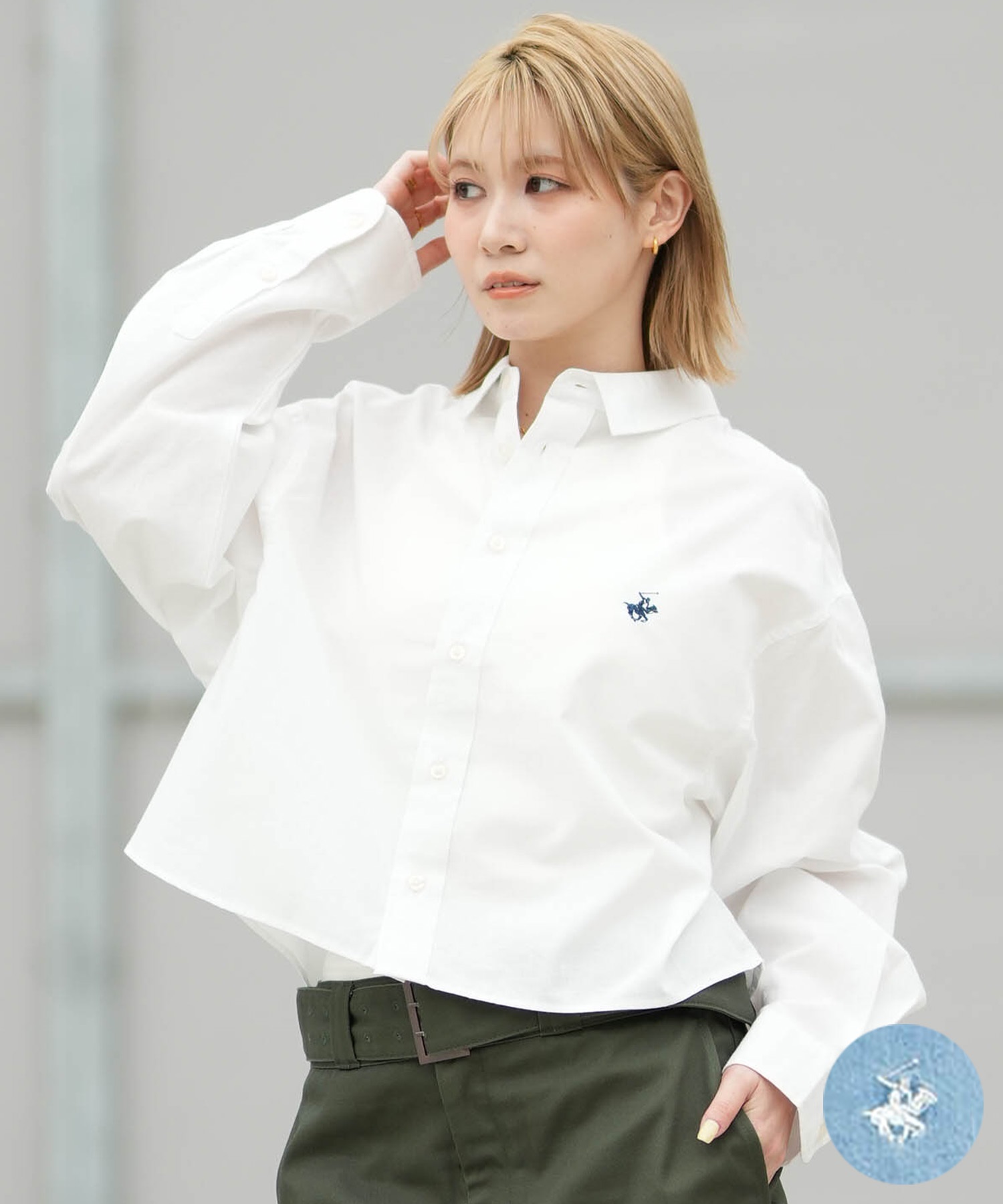 BEVERY HILLS P.C ビバリーヒルズポロクラブ 長袖 シャツ レディース