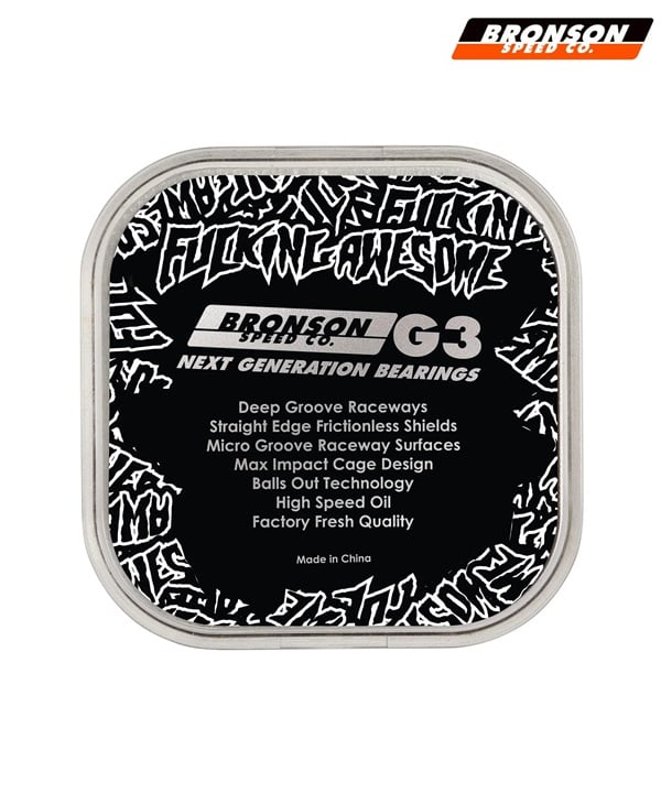 BRONSON ブロンソン BRONSON G3 FUCKING AWSOME スケートボード ベアリング スケボー パーツ