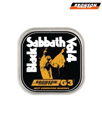 BRONSON ブロンソン スケートボード ベアリング G3 BLACK SABBATH 初心者 コラボ商品(BLK-ONE)