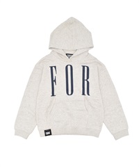 FORGET NEVER フォーゲットネバー プルオーバー パーカー フーディー キッズ 子供 264OO3PK171FN(GRY-130cm)