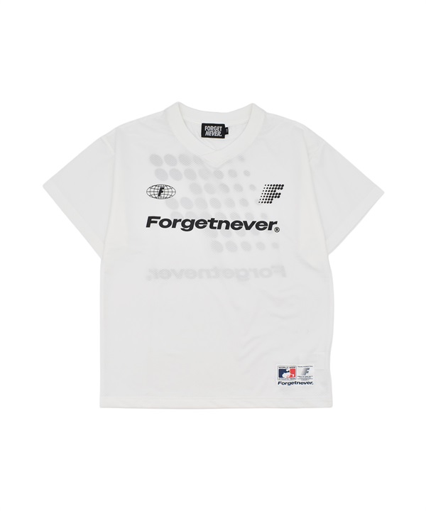 FORGET NEVER フォーゲットネバー 半袖 Tシャツ ゲームシャツ キッズ 子供 264OO3ST029FN(WHT-140cm)