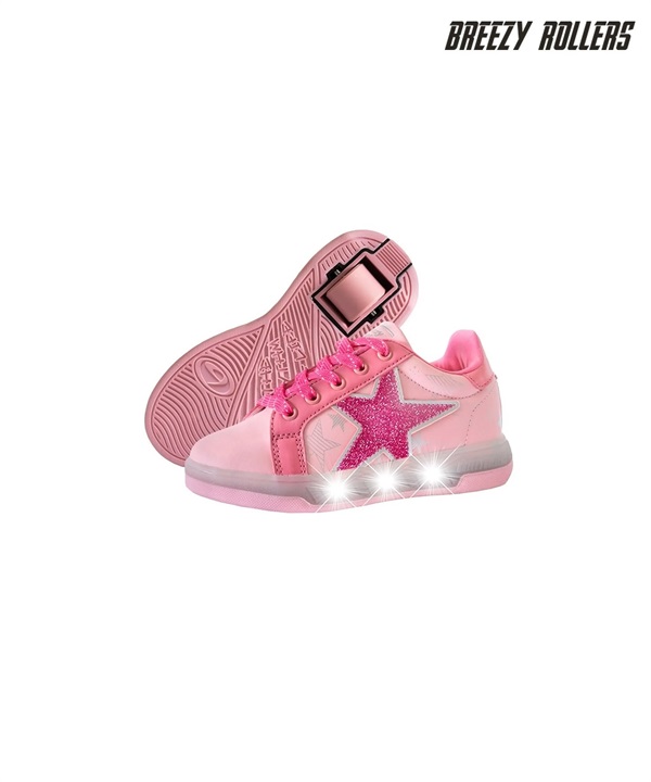 BREEZY ROOLERS ブレイジーローラー ローラースケート キッズ LIGHTHEART STAR ムラサキスポーツ