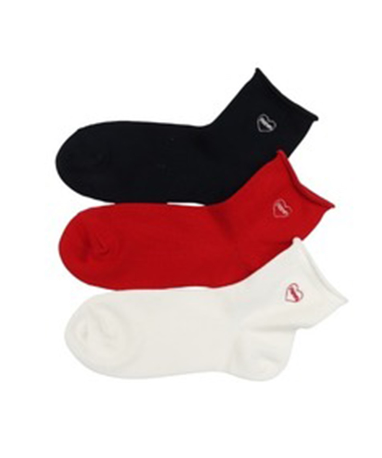 HANES ヘインズ ソックス Hanes originals クォーターレングス 3足組