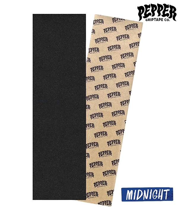 PEPPER GRIPTAPE ペッパー MIDNIGHT G5 スケートボード デッキテープ グリップ スケボー パーツ