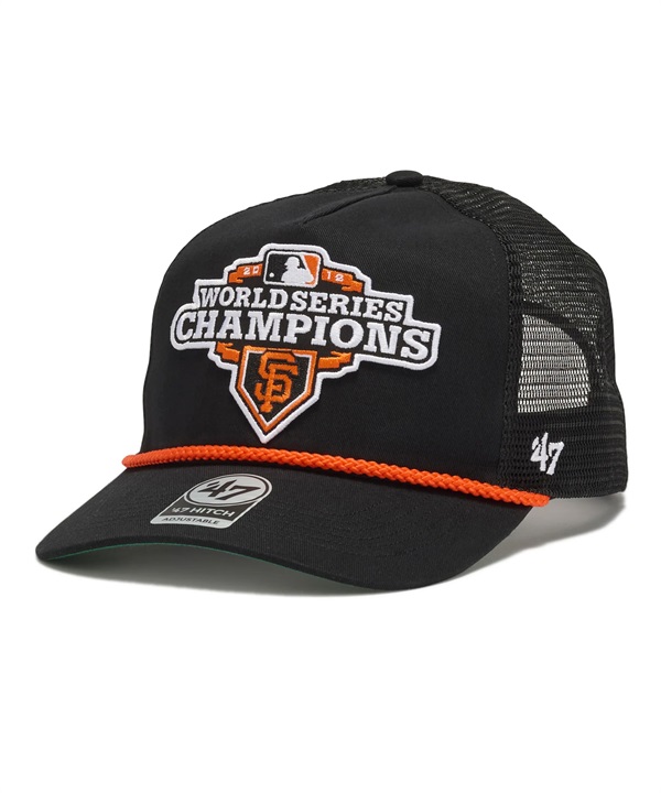 47 FORTY SEVEN フォーティーセブン キャップ '47 ヒッチ サンフランシスコ・ジャイアンツ COOPERSTOWN メッシュ ブラック 15173568