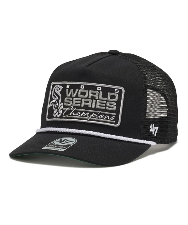 47 FORTY SEVEN フォーティーセブン キャップ '47 ヒッチ シカゴ・ホワイトソックス COOPERSTOWN メッシュ ブラック 15173572