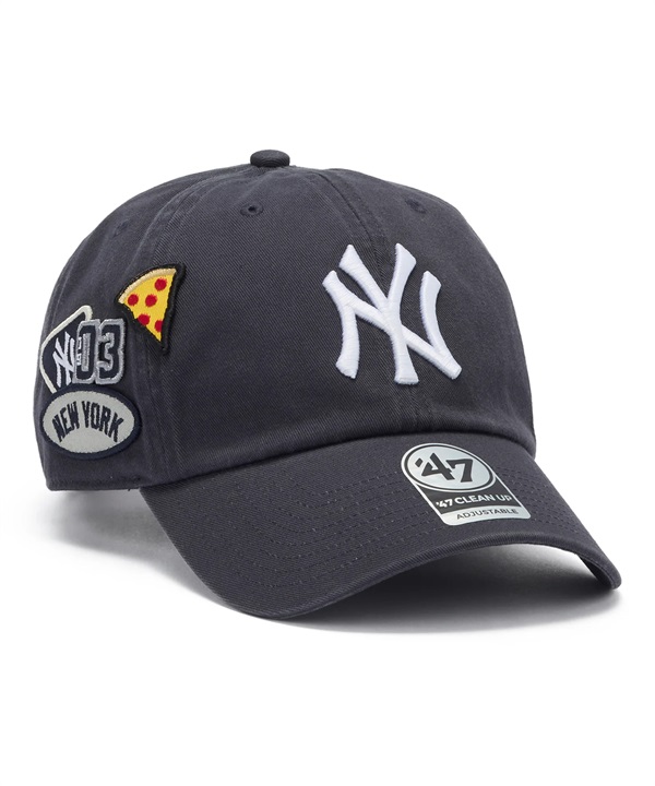 47 FORTY SEVEN フォーティーセブン キャップ '47 クリーンナップ ニューヨーク・ヤンキース BADGES ビンテージネイビー 15173698