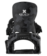 BENTMETAL ベントメタル ライトニングスーパーマチック LIGHTNING SUPERMATIC スノーボード バインディング ビンディング ユニセックス 26-27 早期購入(BLACK-M)