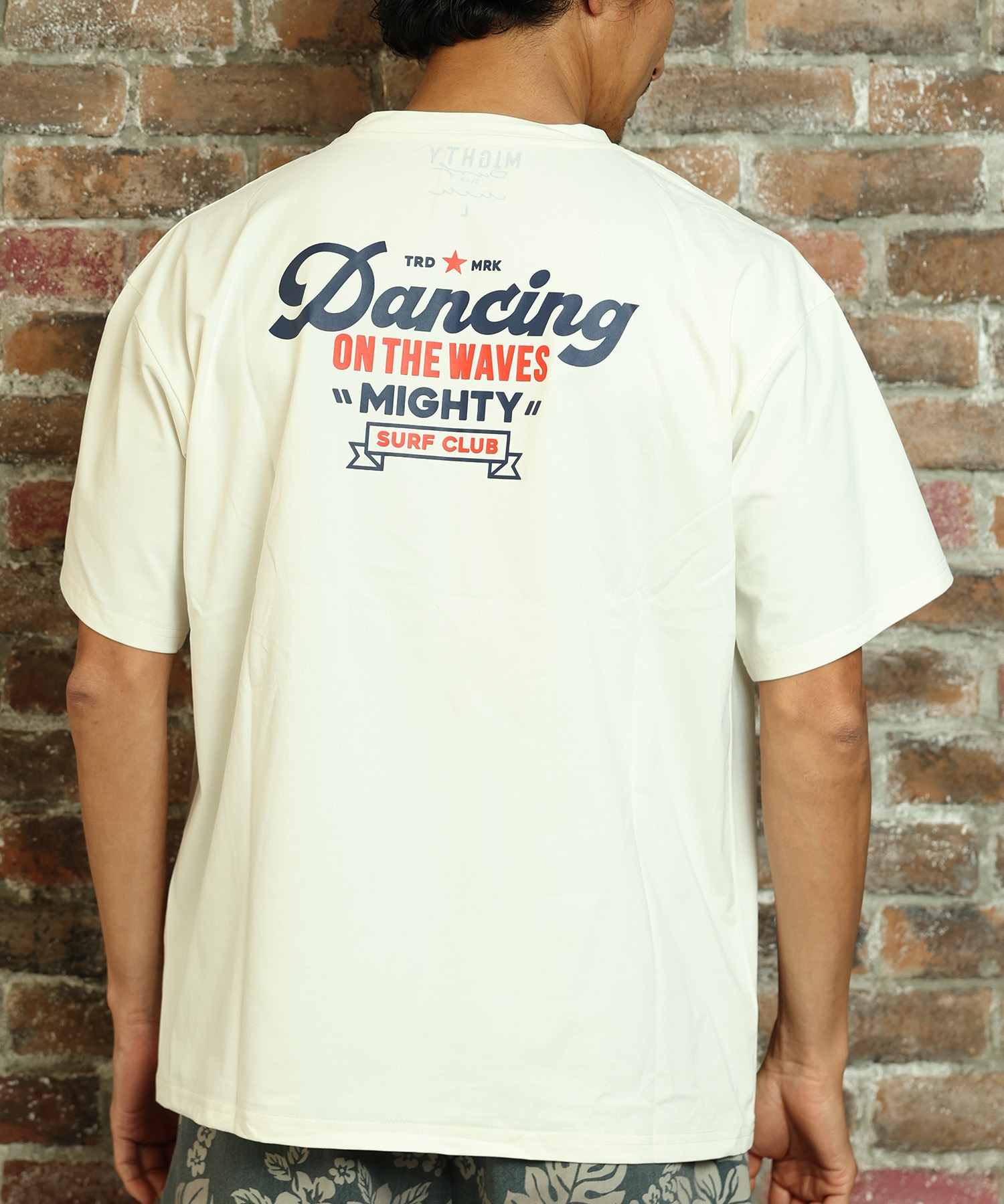 Mighty Surf Club マイティーサーフクラブ 半袖 Tシャツ メンズ バック