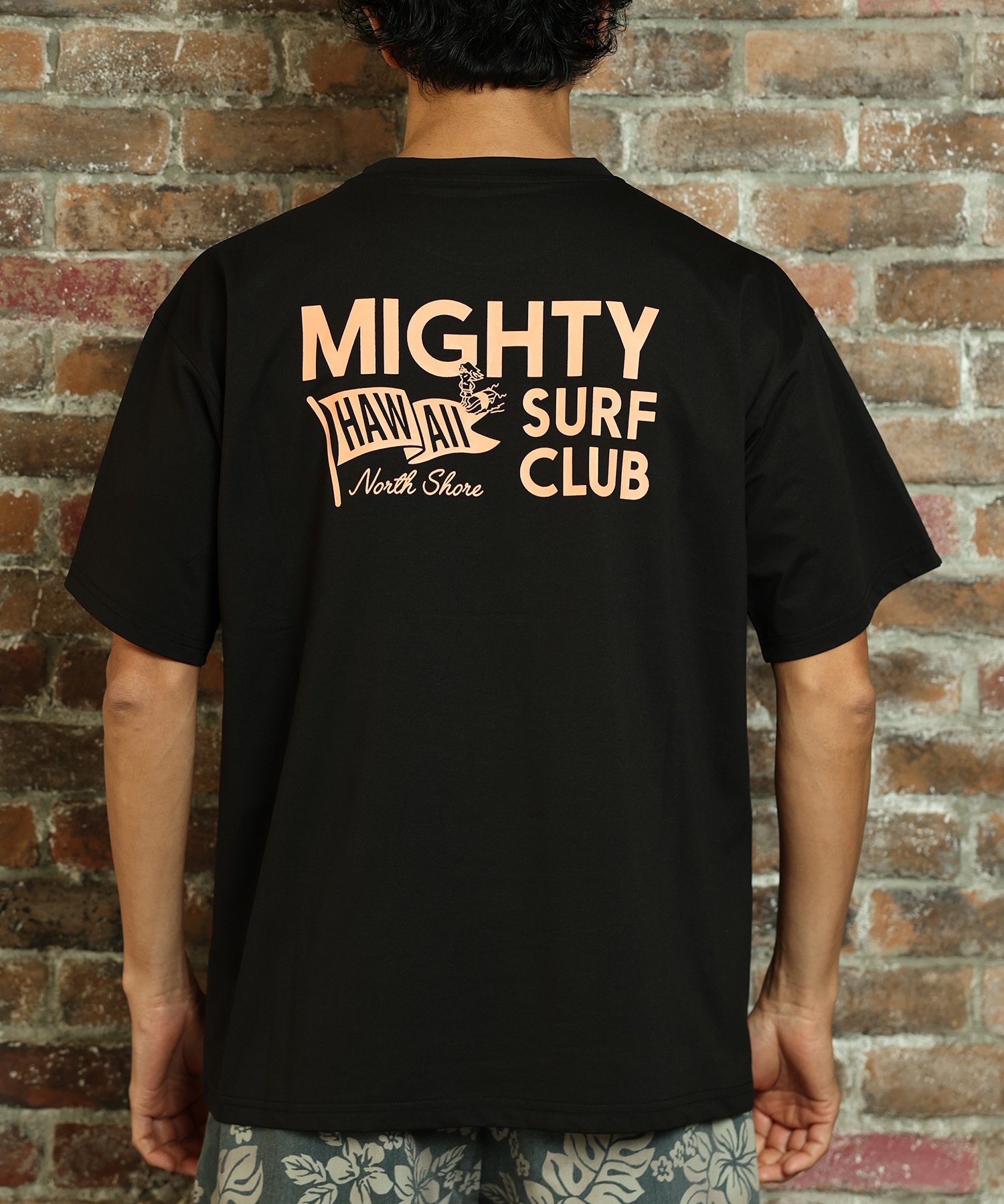 Mighty Surf Club マイティーサーフクラブ 半袖 Tシャツ メンズ バック