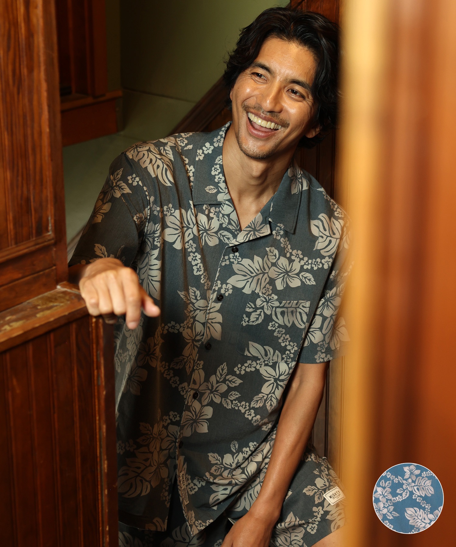 Mighty Surf Club マイティーサーフクラブ 半袖 シャツ メンズ アロハ