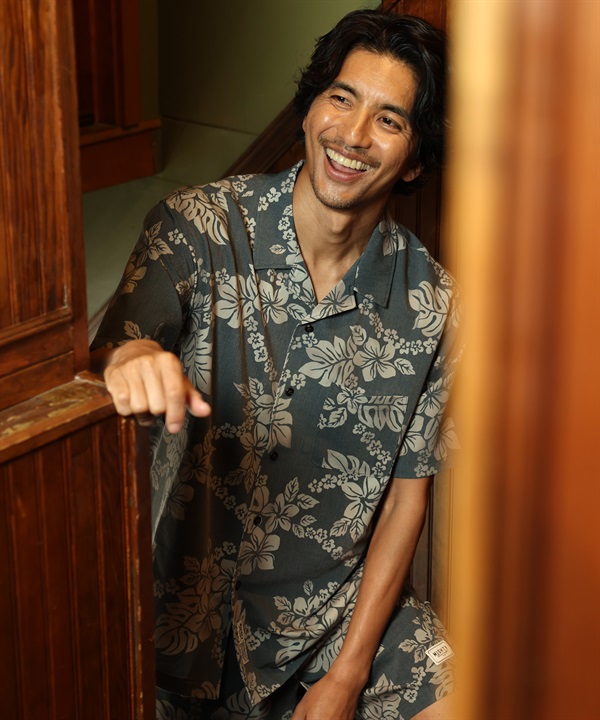 Mighty Surf Club マイティーサーフクラブ 半袖 シャツ メンズ アロハシャツ セットアップ対応 MT26SS02 ムラサキスポーツ限定