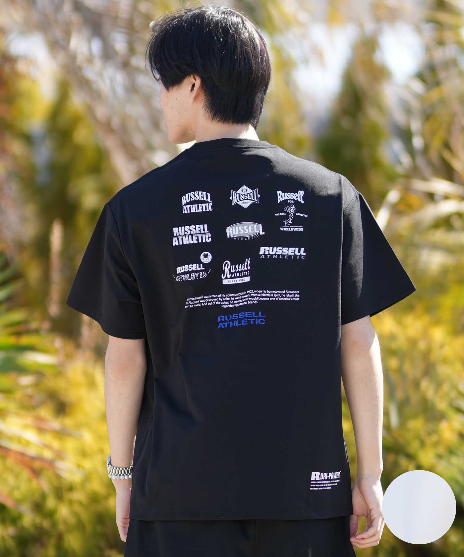 RUSSELL ATHLETIC ラッセルアスレチック 半袖 Tシャツ メンズ UVカット