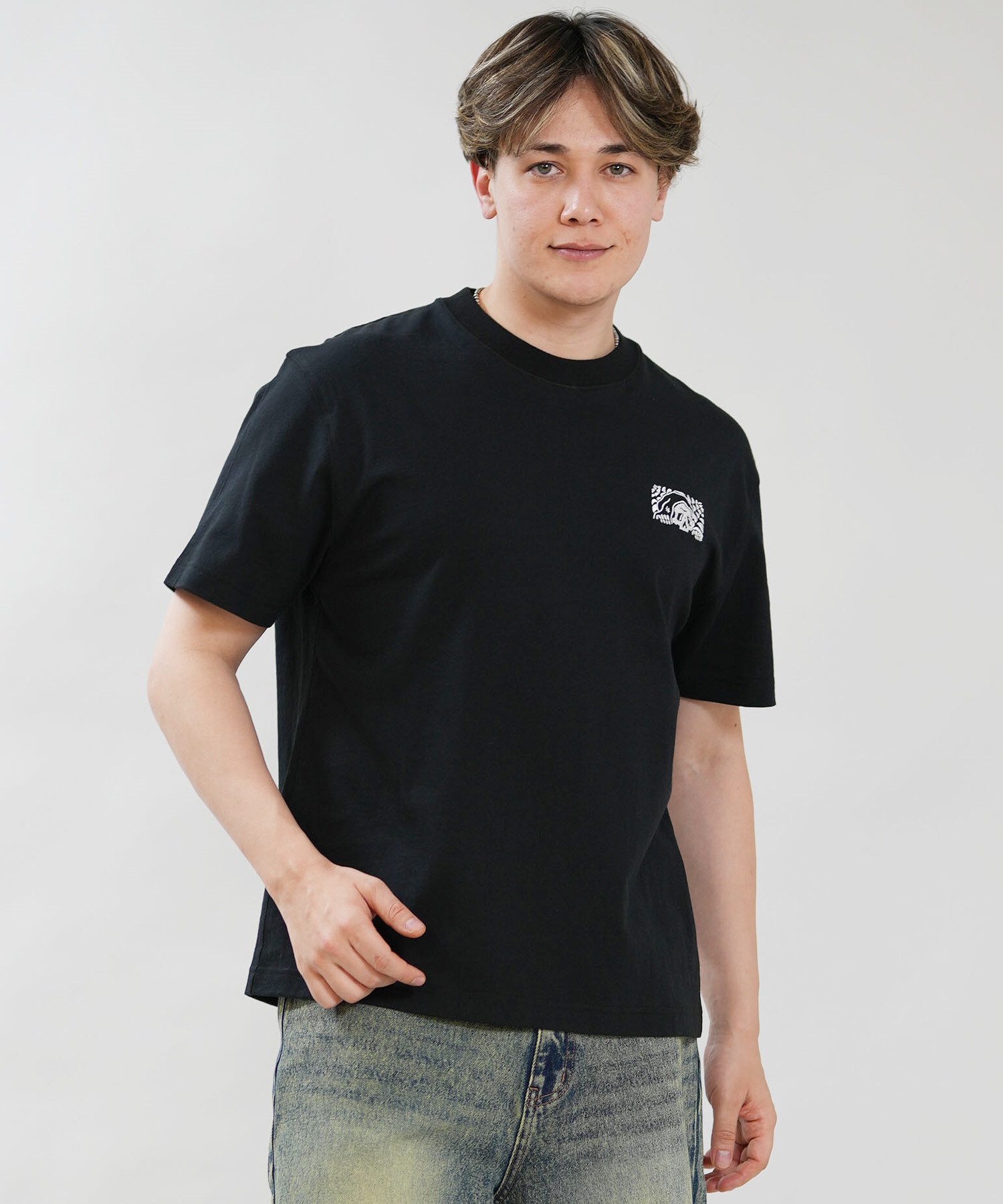 LURKING CLASS ラーキングクラス 半袖 Tシャツ メンズ ワンポイント
