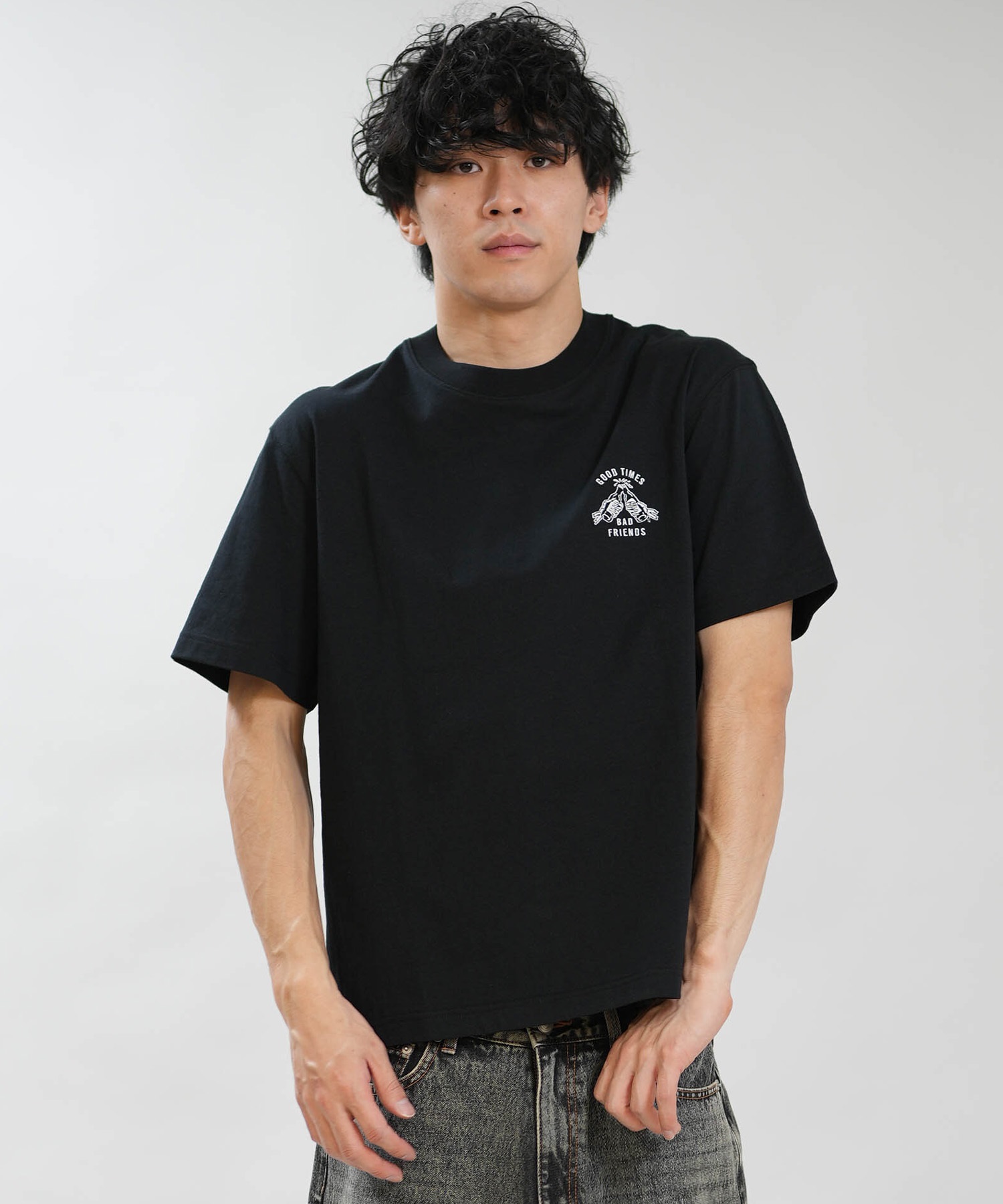 LURKING CLASS ラーキングクラス 半袖 Tシャツ メンズ GOOD TIMES S S
