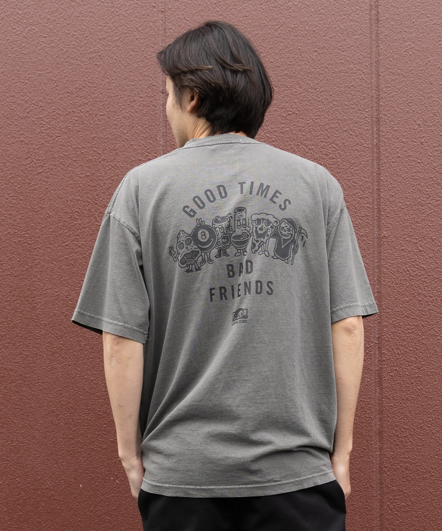 LURKING CLASS ラーキングクラス 半袖 Tシャツ メンズ バックプリント