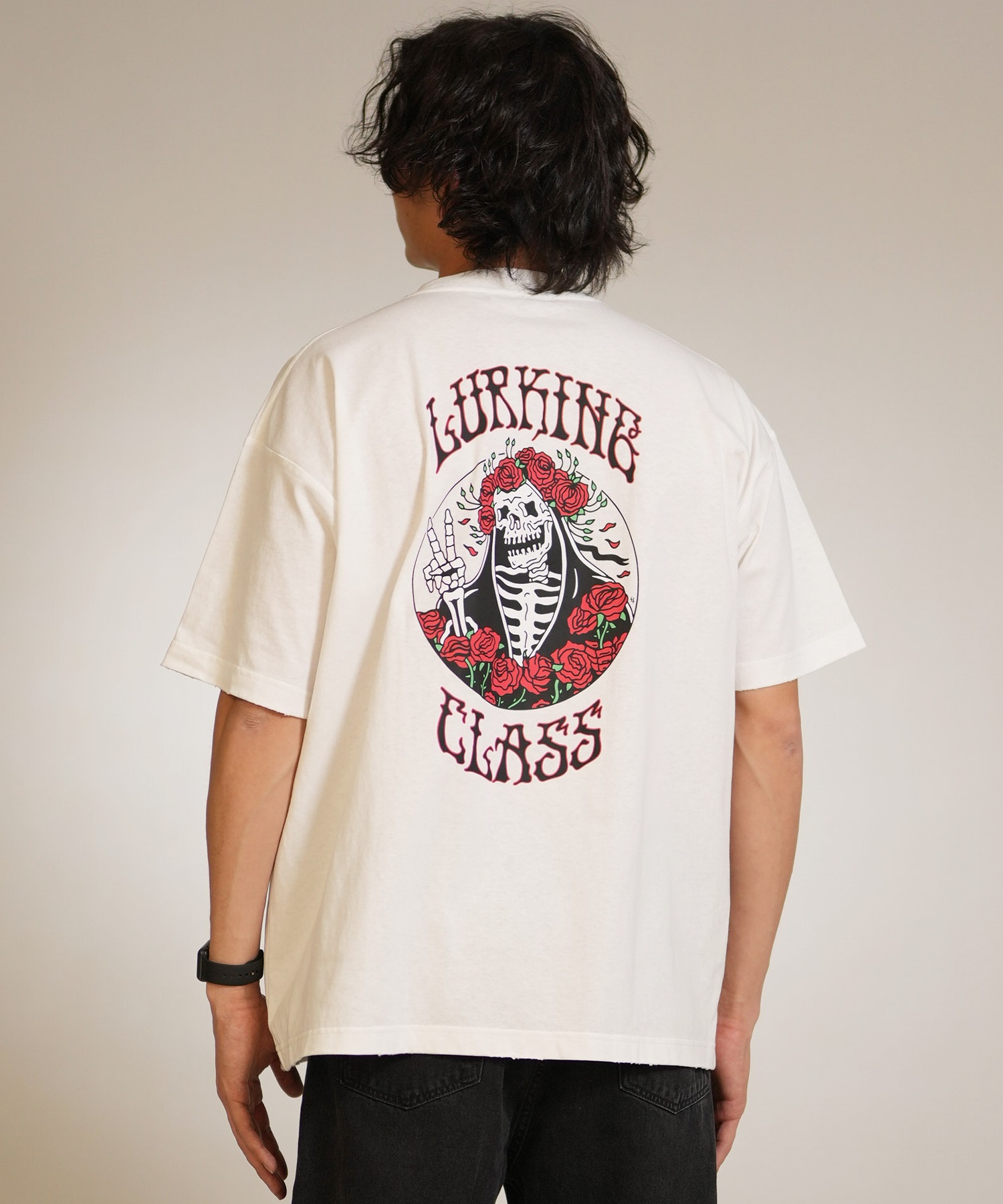 LURKING CLASS ラーキングクラス 半袖 Tシャツ メンズ バックプリント