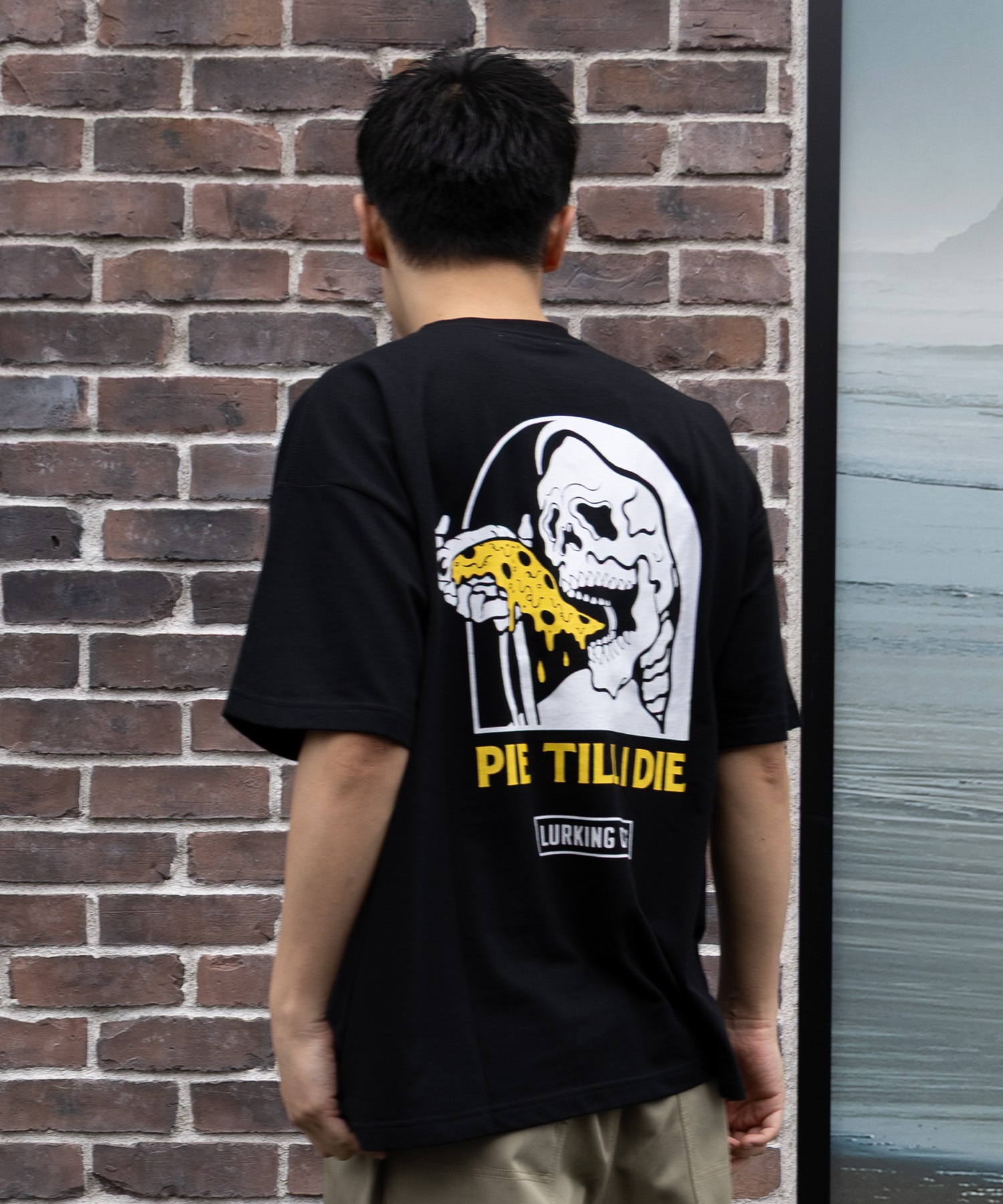 LURKING CLASS ラーキングクラス 半袖 Tシャツ メンズ バックプリント