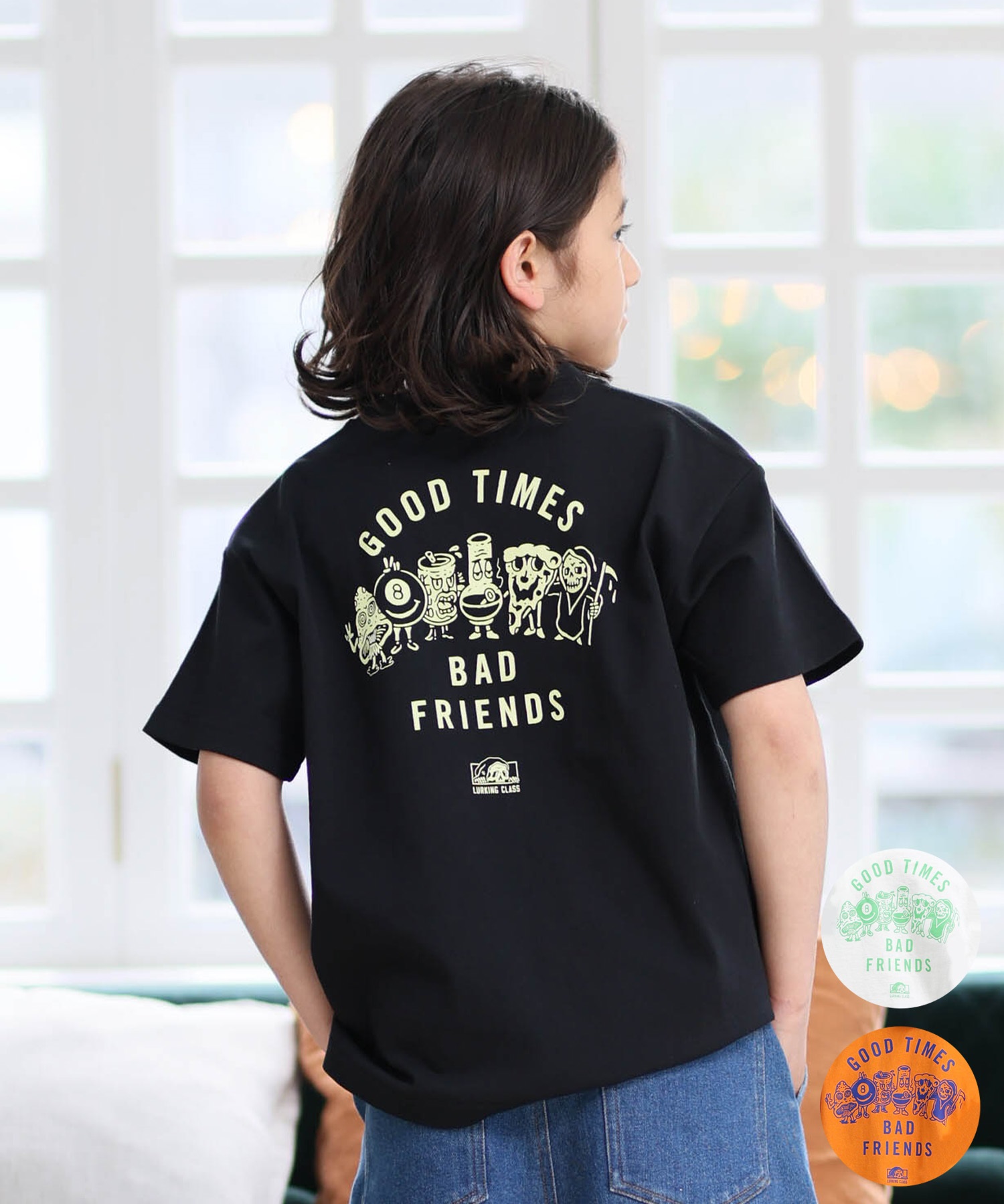 LURKING CLASS ラーキングクラス 半袖 Tシャツ キッズ ジュニア 子供