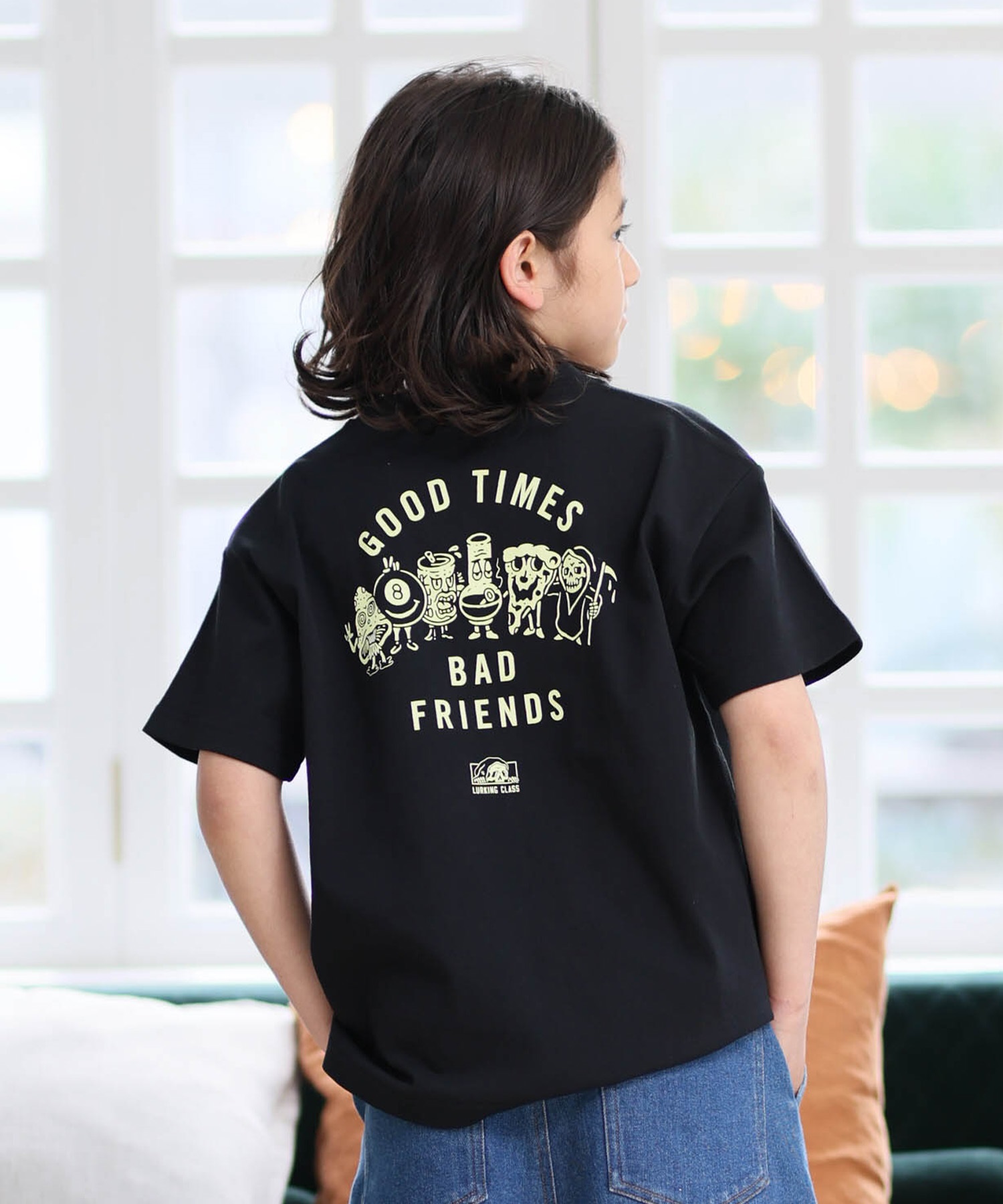 LURKING CLASS ラーキングクラス 半袖 Tシャツ キッズ ジュニア 子供