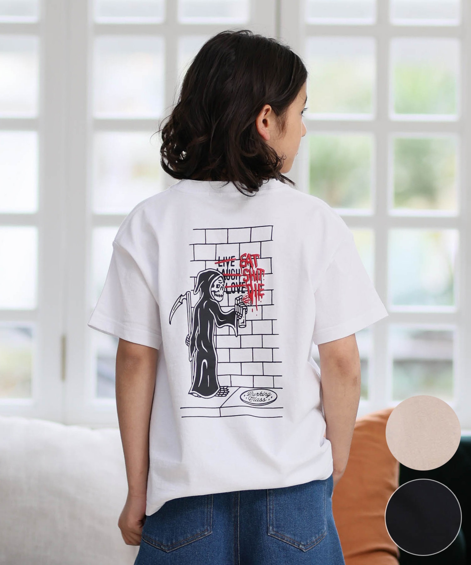 LURKING CLASS ラーキングクラス 半袖 Tシャツ キッズ ジュニア 子供
