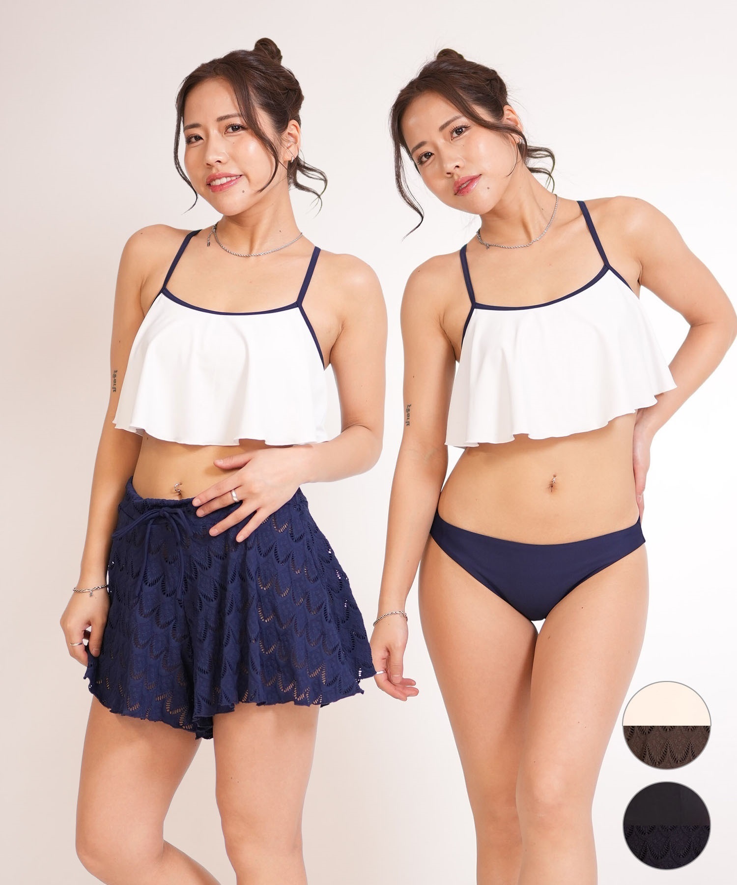 RINEN & COMPANY リネン アンド カンパニー 水着 3点セット ビキニ