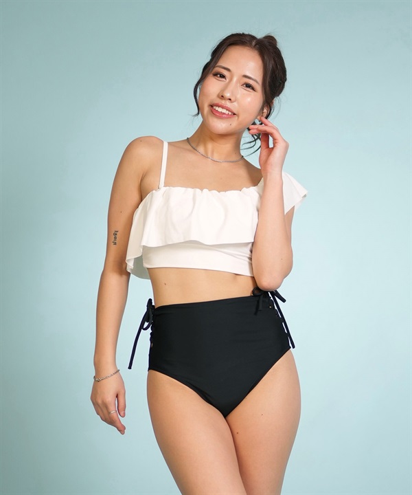 RINEN & COMPANY リネン アンド カンパニー 水着 ビキニ レディース ワンショルダー フリル S06006