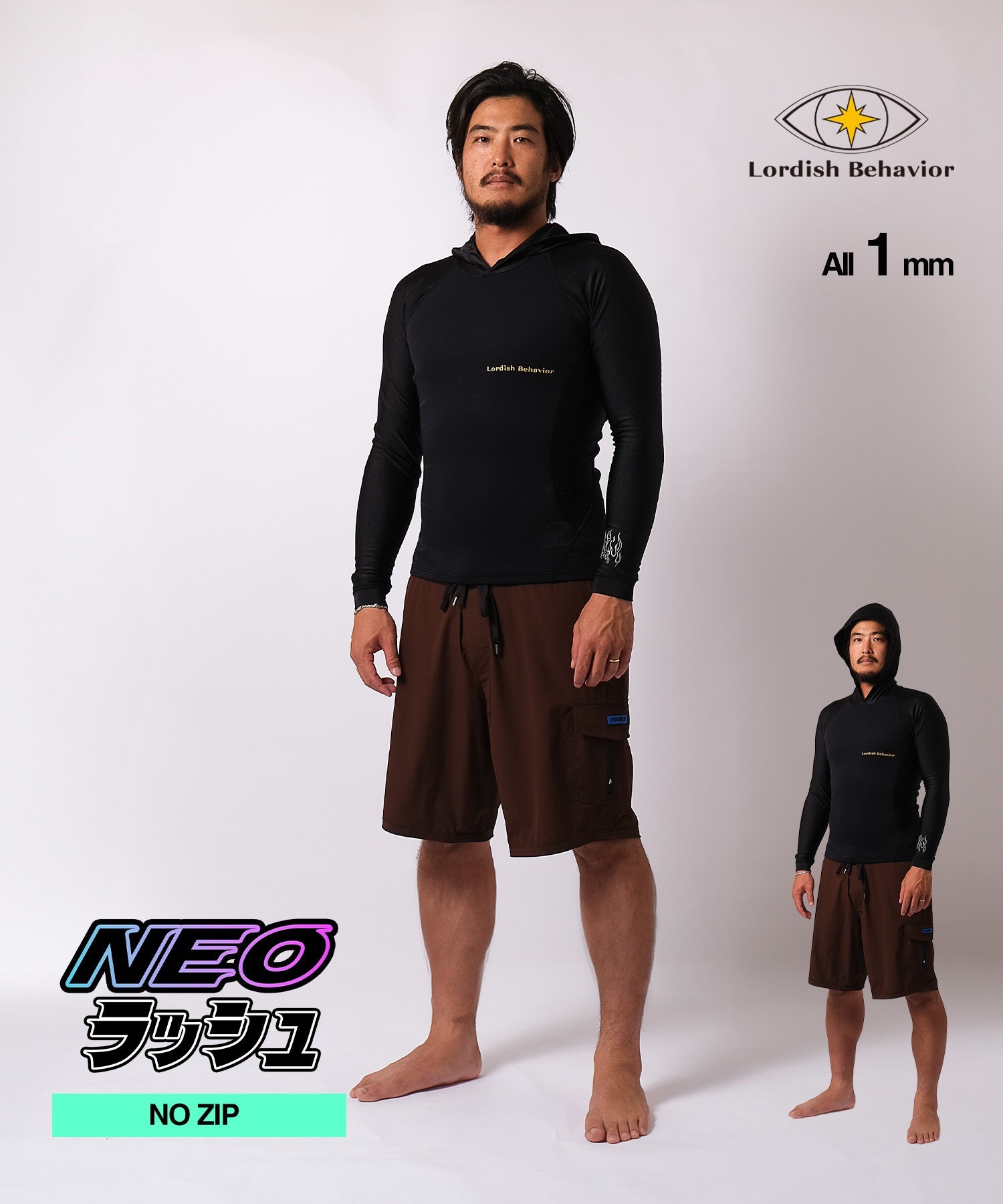 LORDISH BEHAVIOR ローディッシュビヘイビア LB26PT-JKT-HOOD NZ RUSH