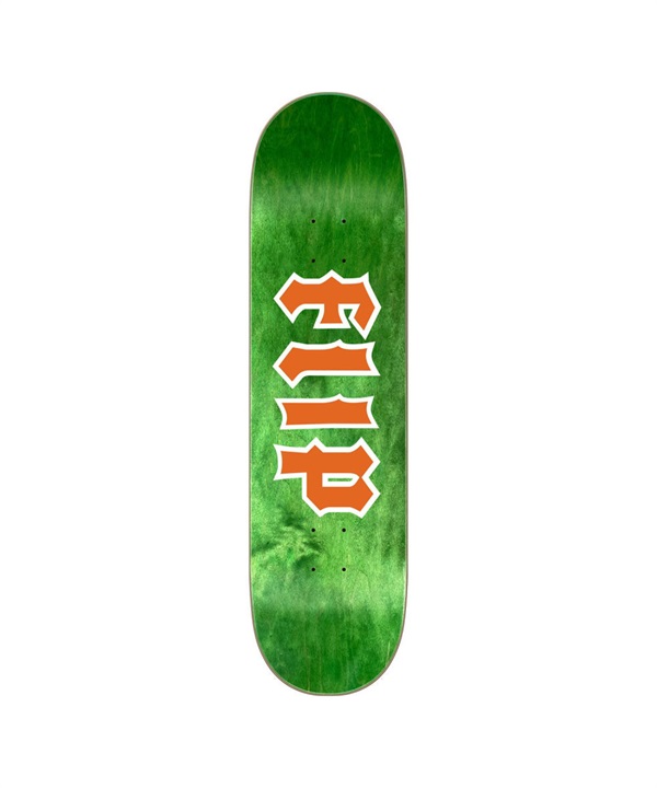 SKATE スケートボード FLIP フリップ CANCELLED ORANGE LOGO TEAM DECK