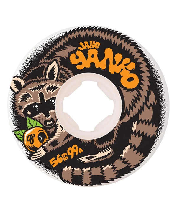 ウィール OJ WHEEL オージェイウィール JAKE YANKO NIGHT PANDA ELITE CHUBBIES WHITE 99A WHEELS